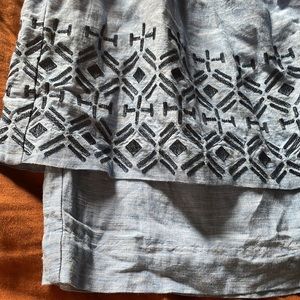 NWT Anthropologie Odille alpine dream apron skirt size 8 spring